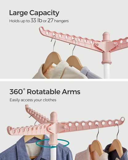 SONGMICS Clothes Drying Rack, 59-Inch Folding Laundry Drying Rack - Image 4