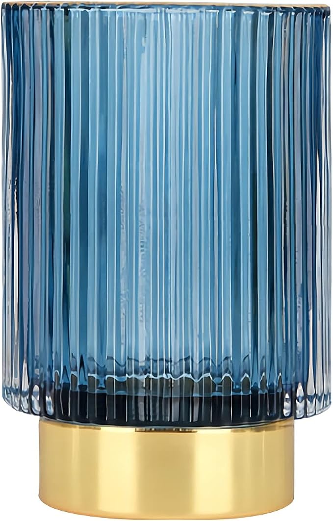 DASITON Makeup Brush holder Organizer, Crystal Cosmetic Makeup Brush Glass by DASITON