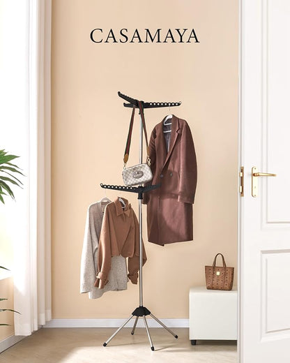 CASAMAYA Clothes Drying Rack Foldable, 74.8 inch 2 Tier Laundry Drying Rack - Image 8