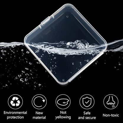 Jetec 6 Pieces Mini Plastic Clear Beads Storage Containers Box - Image 3