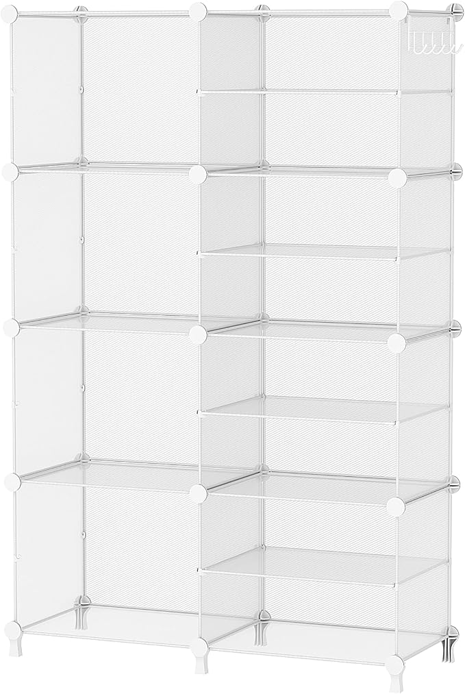 AWTATOS Closet Organizer 8 Cube Storage Shelves Clothes Organizers Closet by AWTATOS