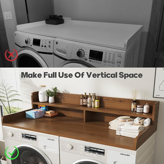 2-Tier Washer and Dryer Countertop - Image 7