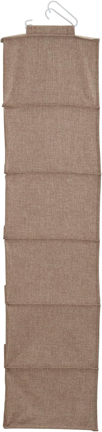 Household Essentials 6 Shelf Hanging Closet Organizer, Hanging Closet Shelf - Image 4