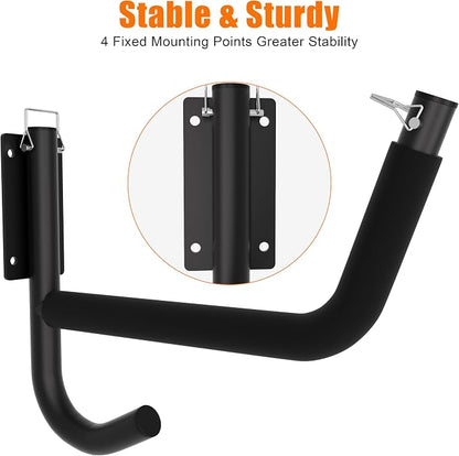 Kayak Wall Rack 2 Pack, Heavy Duty Kayak Hooks - Image 6