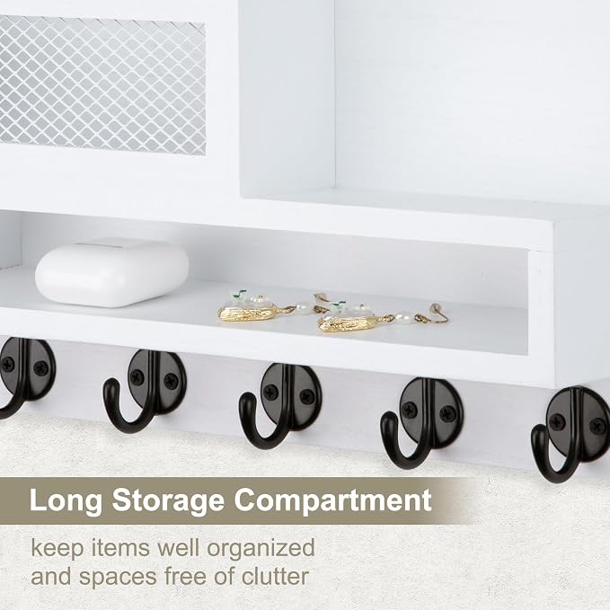 Key Holder for Wall, Mail Organizer Wall Mount - Image 4