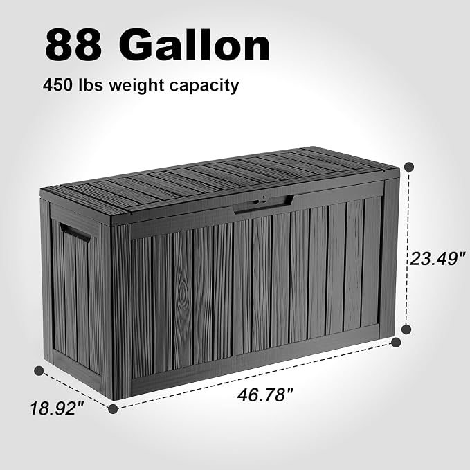 ROJIK Outdoor Storage Housing Deck Box - Image 2