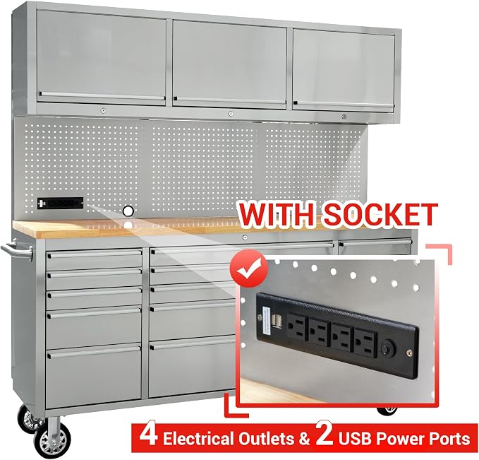 CT Copper Tailor 72-inch Rolling Tool Chest - Image 5