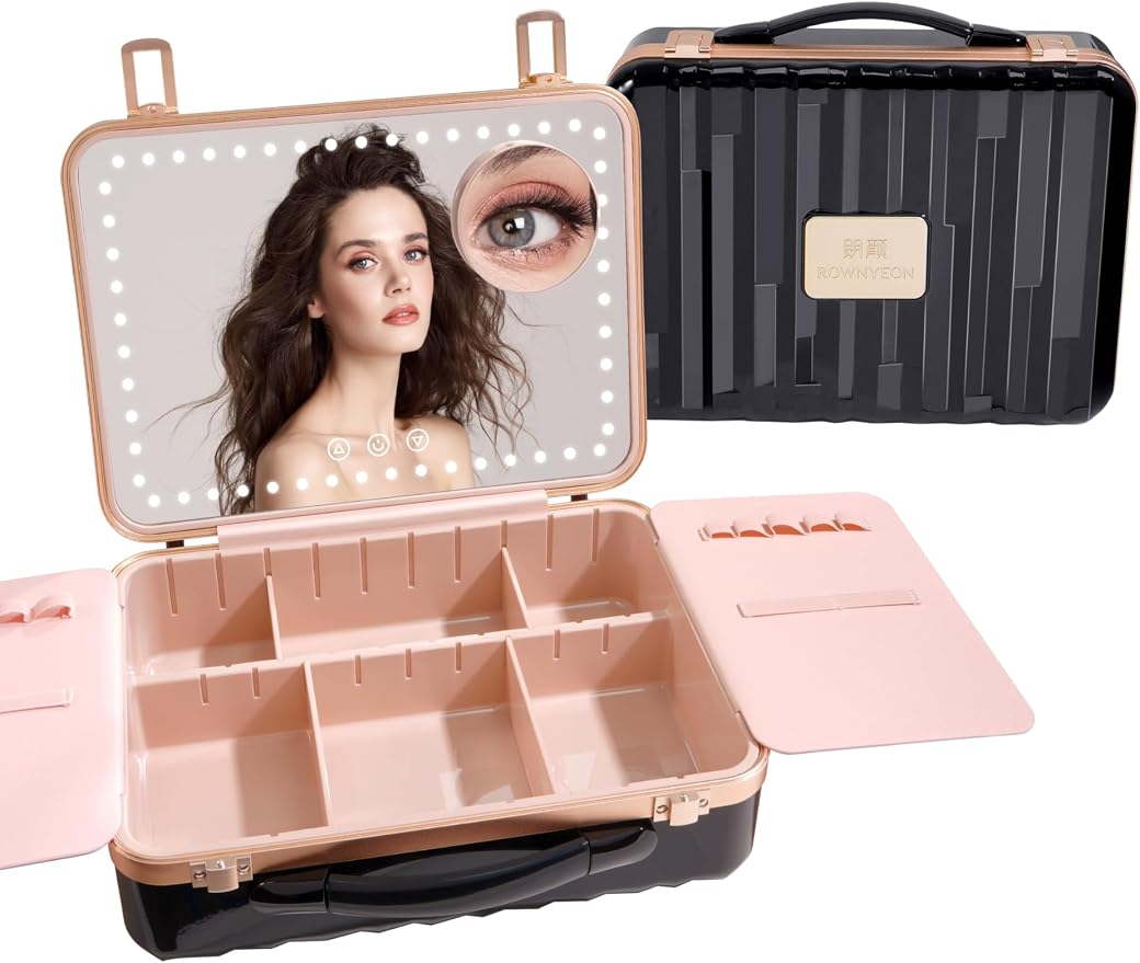 ROWNYEON Travel Makeup Case - Image 7