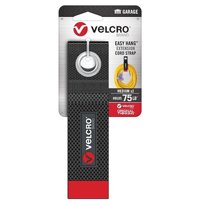 VELCRO Brand EASY HANG Extension Cord Organizer – Declutter Fast, Hang Smarter - Image 7