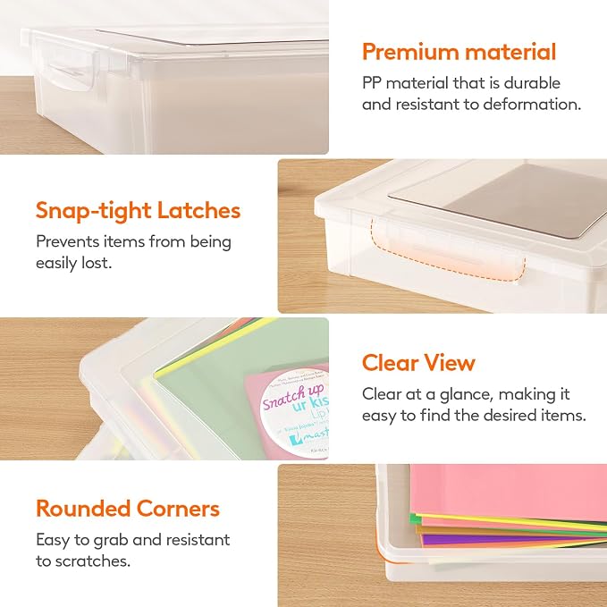 Lifewit Paper Organizer Storage - Image 3