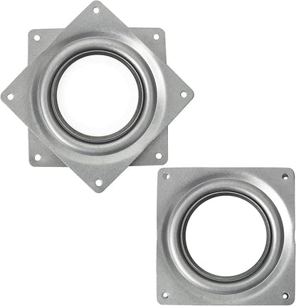 2 Pack 4" Lazy Susan Turntable 300 LBS pounds Steel Ball Bearing Rotating Tray by HSTECH