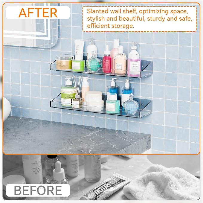 Yieach 6 Pack Shower Shelf for Inside Shower - Image 5