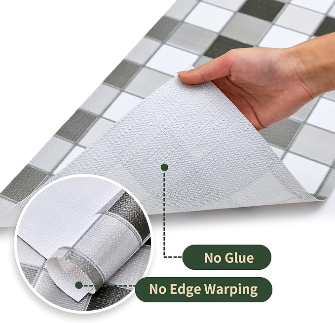 Drawer and Shelf Liner for Kitchen Cabinet: 23.6 in X 20 Ft Non Slip Waterproof - Image 8