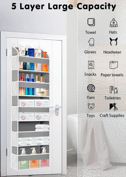 1 Pack Over The Door Storage Organizer - Image 5