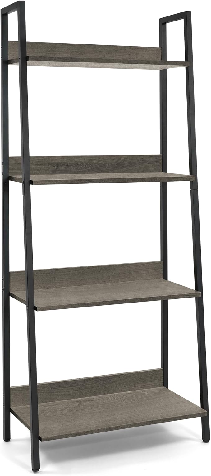 CAPHAUS 4 Tier Ladder Bookshelf, 24 Inch Width Free Standing Shelf, Bookcase - Image 8