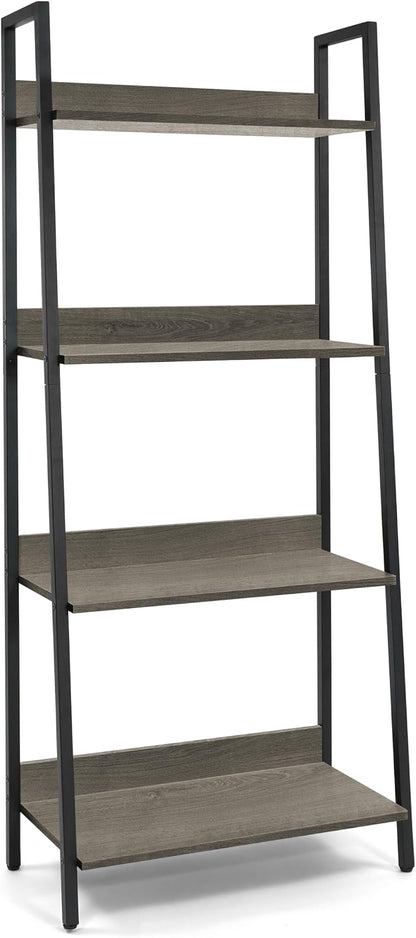 CAPHAUS 4 Tier Ladder Bookshelf, 24 Inch Width Free Standing Shelf, Bookcase - Image 8