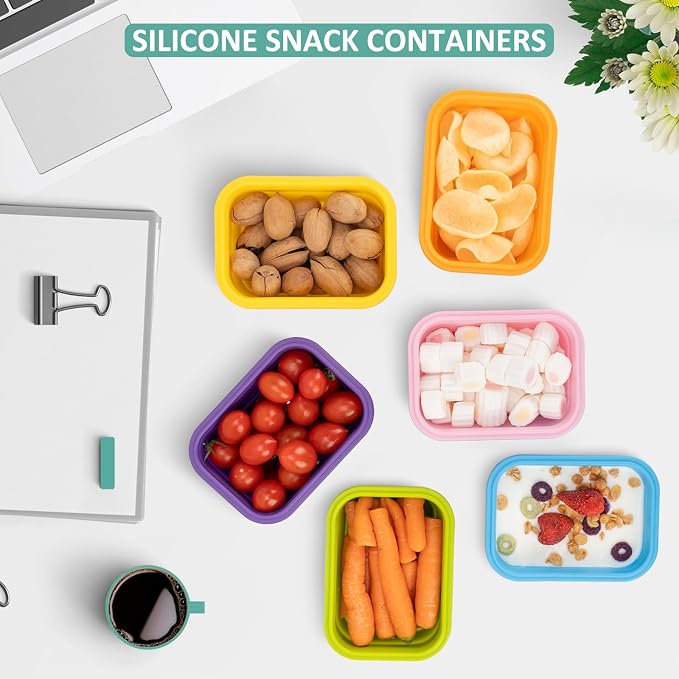 Reusable Silicone Snack Sontainers - Image 3