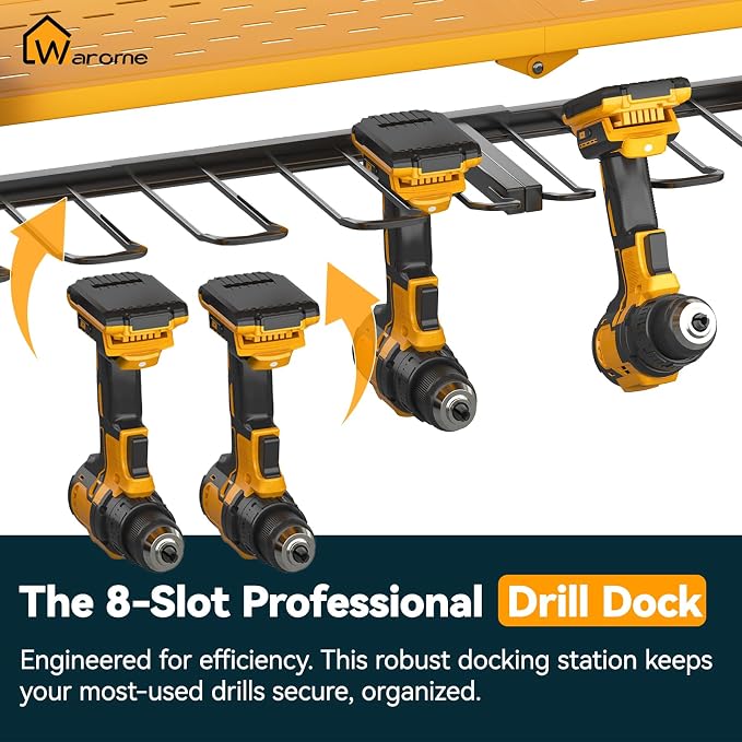 Warome Garage Power Tool Organizer - Image 6
