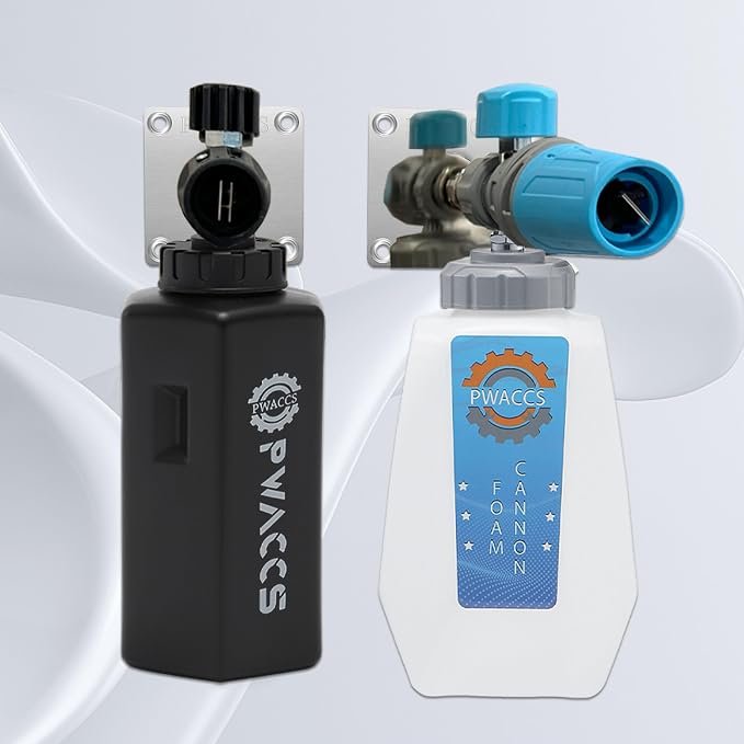 PWACCS Pressure Washer Foam Cannon Holder, 1/4" Quick Connect Automatic Foam - Image 7