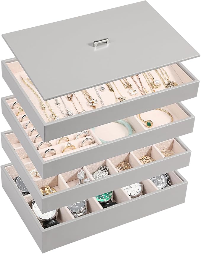 Voova Stackable Jewelry Organizer Tray by Voova