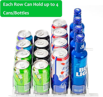Rula Drink Organizer for Fridge, Self-Pushing Soda Can Dispenser for Mini - Image 6