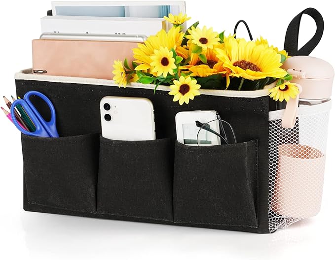 Loghot Bedside Caddy/Bedside Storage Bag Hanging Organizer by Loghot