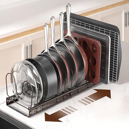 ORDORA Pots and Pans Organizer under Cabinet - Image 2