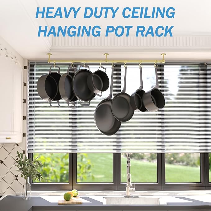 ROTHLEY Stainless Steel Pot and Pan Hanger - Image 4