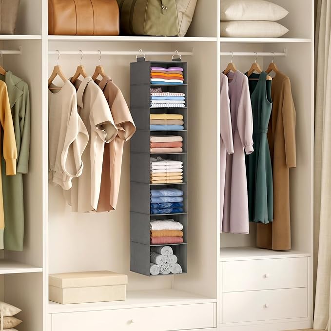 Lifewit 8 Tier Hanging Closet Organizer and Storage - Image 2
