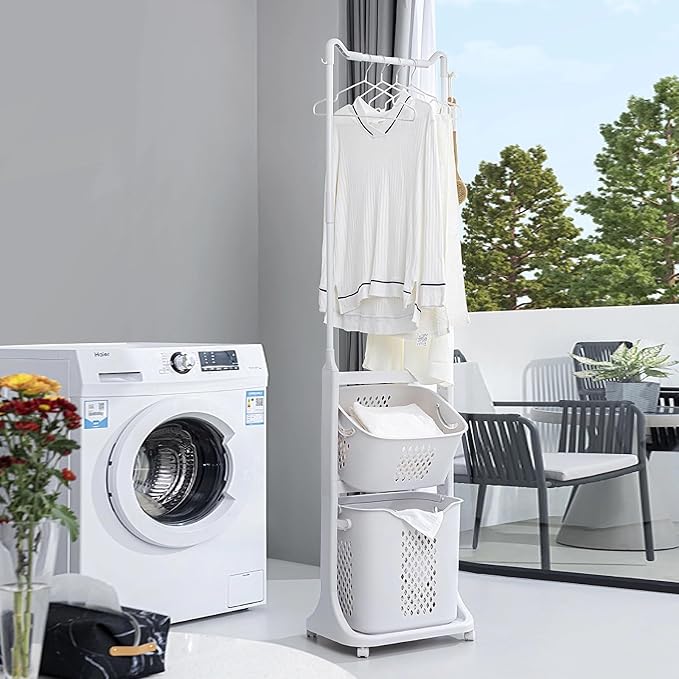 4-Tier Laundry Hamper Sorter - Image 5