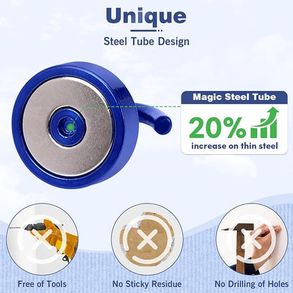 Neosmuk Magnetic Hooks Steel Tube Design - Image 3