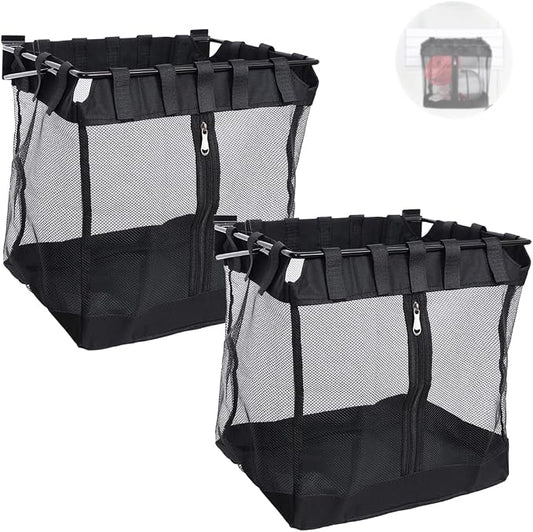 2Pcs Large Slatwall Baskets Mesh Slatwall Baskets by zjdbset