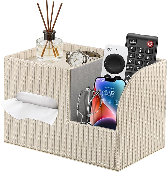 Modern PU Leather Cube Tissue Box Cover by Thelittlebeautyoflife