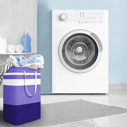 2-Pack Foldable Laundry Basket, Large Laundry Baskets - Image 6