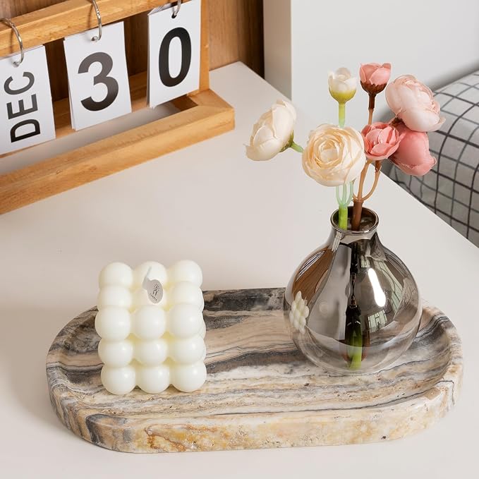 Koville 10"x5" Marble Vanity Tray - Image 6