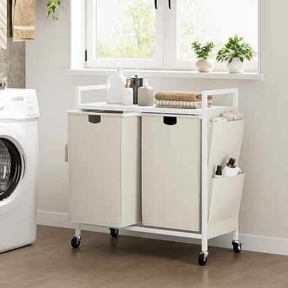 WOWLIVE Double Laundry Hamper - Image 4