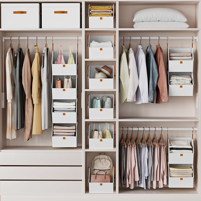 Hanging Closet Organizer 4 Tier - Image 8