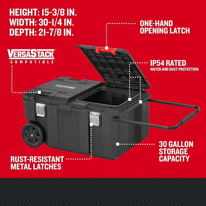 CRAFTSMAN VERSASTACK 30 Gallon Quick-Access Rolling Tool Chest - Image 2
