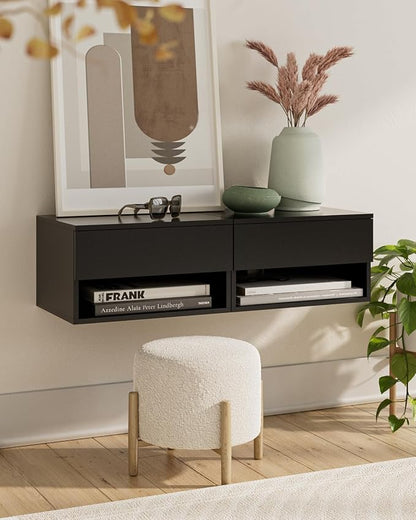 Floating Nightstand, Small Modern Floating Nightstand - Image 8