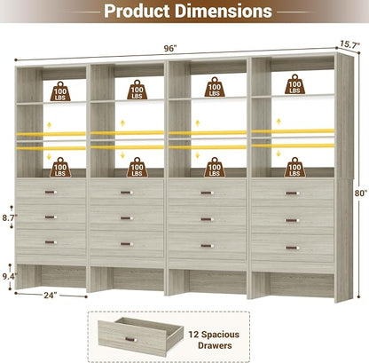Armocity 8FT Closet System - Image 2