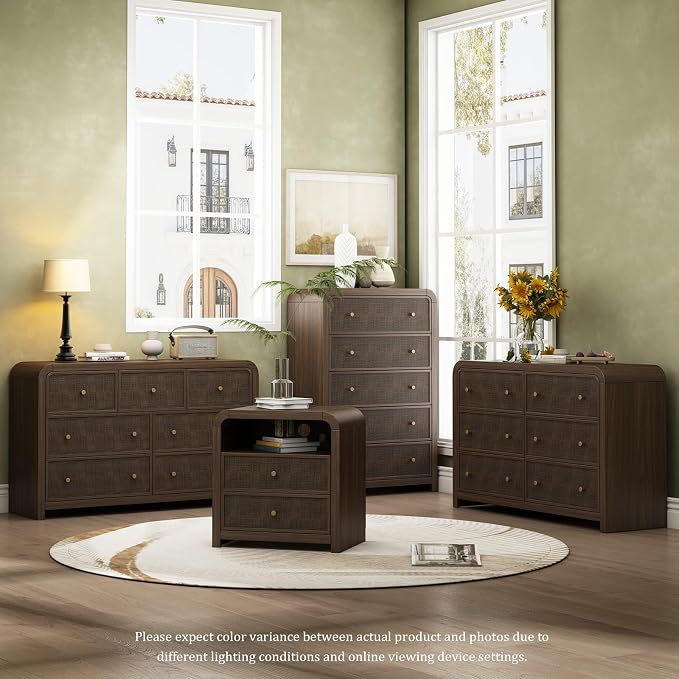 Oak&Sparrow 2 Drawer Tall Dresser - Image 3