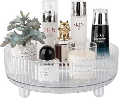Anyoifax 360 Rotating Makeup Organizer Perfume Tray Skincare Holder Spinning by Anyoifax