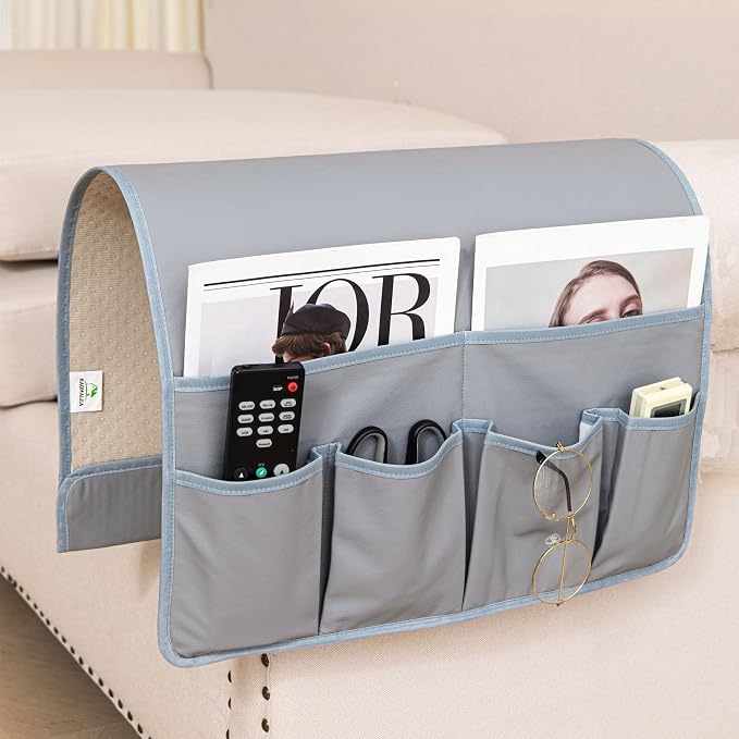 HAOMAIJIA Anti Slip Sofa Armrest Organizer Arm Chair Bedside Caddy Storage by HAOMAIJIA