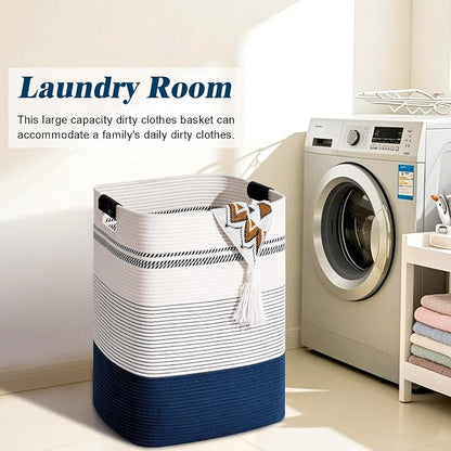 Laundry Hamper, 95L Tall Laundry Basket - Image 4