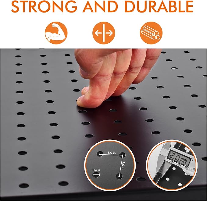 G.CORE Heavy Duty Metal Pegboard Organizer - Image 4