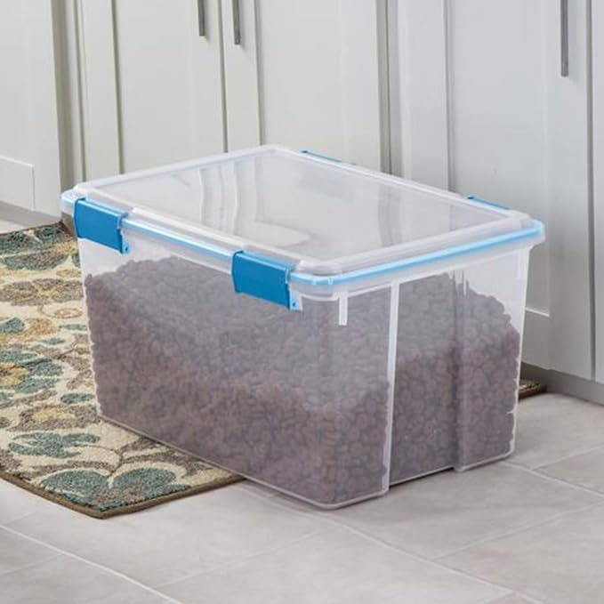 Sterilite 54 Qt Gasket Box, Stackable Storage Bin - Image 7