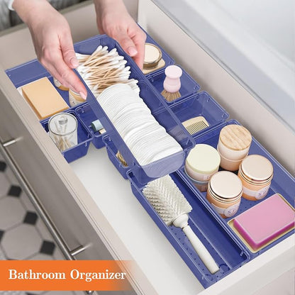 25 PCS Plastic Drawer Organizer Set, 4-Size Versatile Organizer Trays & storage - Image 6