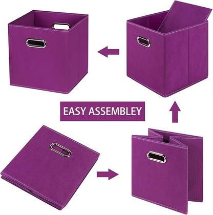 Fabric Cloth Storage Bins, Fabric Cube Organizer - Image 6