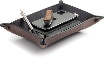 Main Street Forge Leather Valet Tray by MainStreetForge