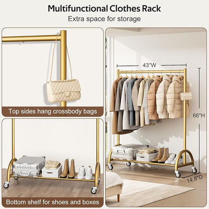 MISSLO Heavy Duty Clothing Rack - Image 5